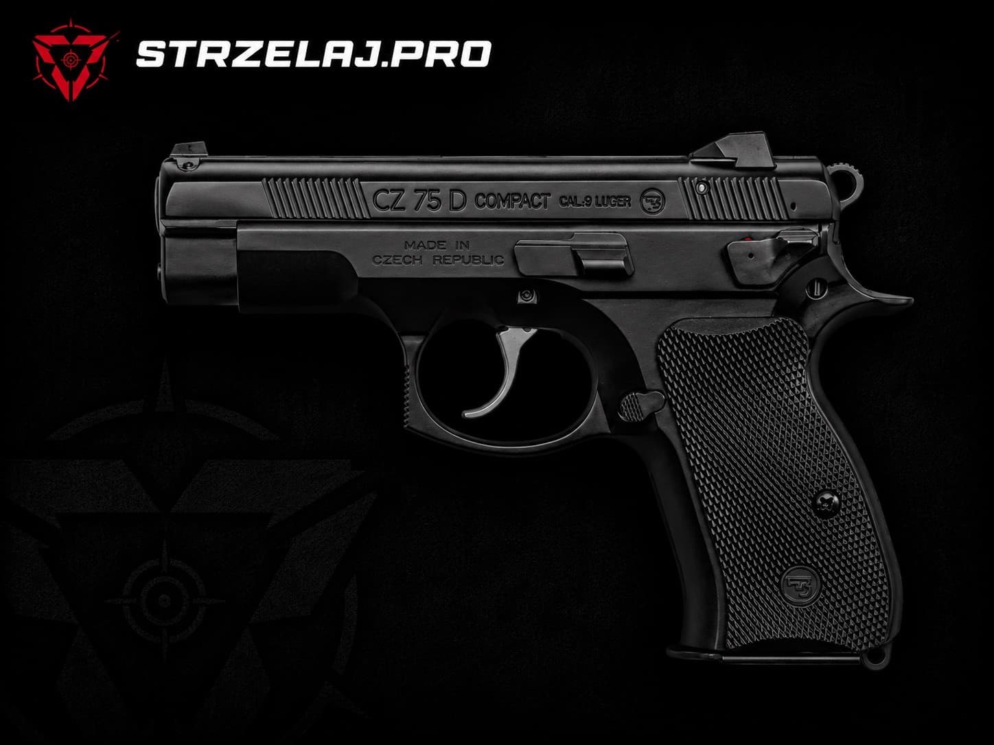 CZ 75 Compact: skrócony klasyk DA/SA na stalowym szkielecie | STRZELAJ.PRO