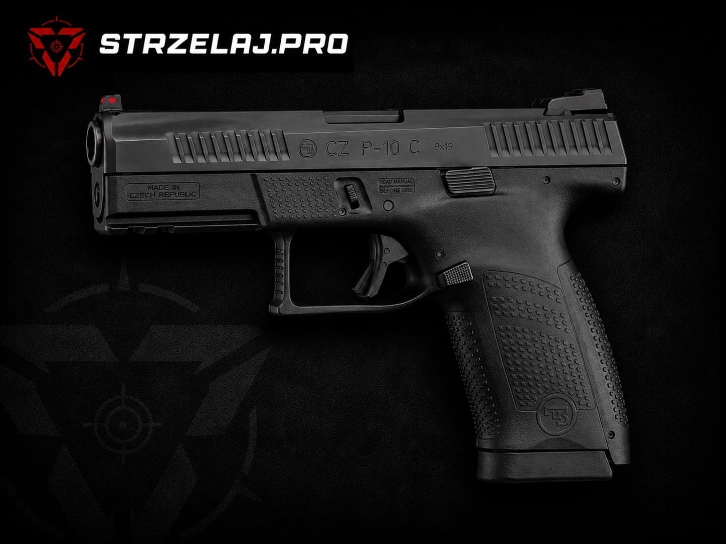 CZ P-10 C: najpopularniejszy kompaktowy pistolet strikerowy CZ | STRZELAJ.PRO