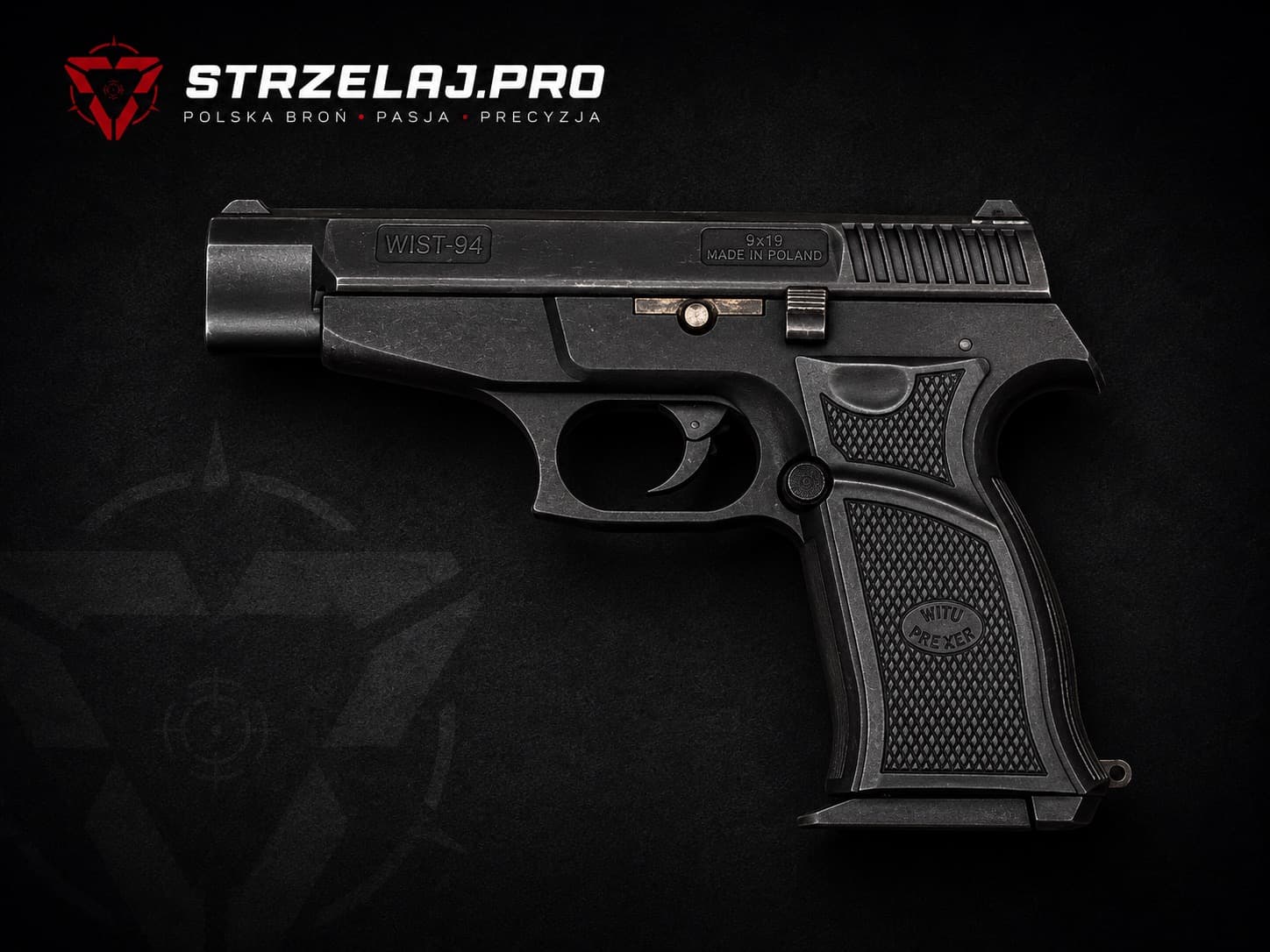 WIST-94, polski pistolet służbowy pod nabój 9×19 mm NATO | STRZELAJ.PRO